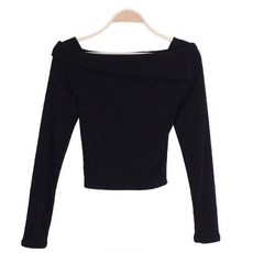 린다샵 여성용 라후스 데일리 카라 슬림핏 오프숄더 cpt11795k31