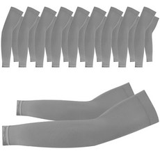 심리스 스포츠 토시 2p 세트, 그레이, 10세트