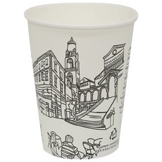 스완 종이컵 카페 384ml, 100개입, 1개