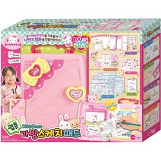 ONE&ONE Konggi Rabbit 網路漫畫手提包素描板學習玩具, 混合色