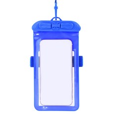 Highery 雙層防水水中手機殼, 1個, 藍色