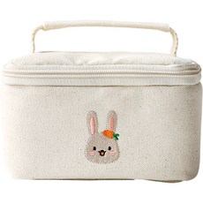 moms nature 嬰兒副食品中型保冷袋, 象牙白 萊尼