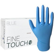 Fine Touch 乳膠一次性牛奶套組野營美容洗車適合丁腈手套, 100個, 100件, 小(S)