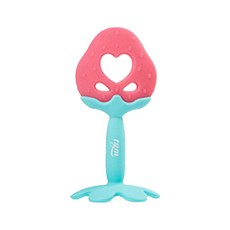 티지엠 딸기 치발기 + 케이스, 치발기 + 보호케이스, 1개