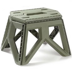 Ddabong Oppa 折疊式露營多功能水壺架椅 35 x 28 x 23.5 cm, 卡其色, 1個