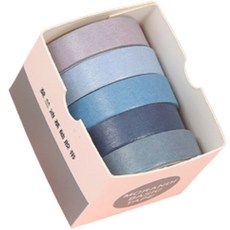 라이프백 장식 종이 테이프 10mm x 2m 5p, 랜디3, 1개