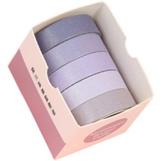 Life Bag 裝飾紙膠帶 5入, 蘭迪1, 1個