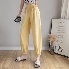 女款 Bodybo 亞麻慢跑褲