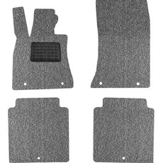 순수 코일 카매트 확장형 4인승 HE-103, 제네시스 G90, 그레이 + 블랙, 현대