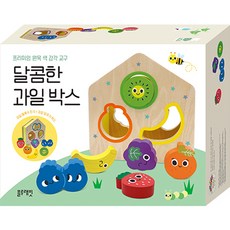 Blue Rabbit 原木色彩感官教具 甜蜜水果盒, 混合顏色, 1個