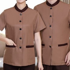 UNHAVE 短袖清潔工作服上衣