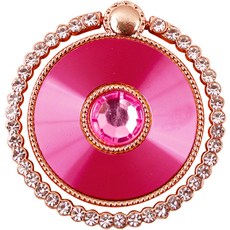 로이어 포인트 링 버클 스마트폰 스마트톡, 다크핑크, 1개