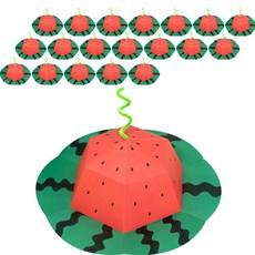 minhwashop 紙帽製作 SDPPP0701, 20個, 西瓜