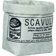 馬克哈斯復古布藝花盆, 綠色, 1個