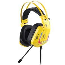 PLAYGEAR 7.1CH RGB USB 電競耳機麥克風, PH732, 黃色