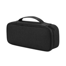 고민고밍 단면 충전기 보조 배터리 여행 파우치 라지, 블랙, 1개