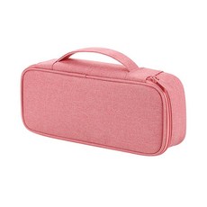 고민고밍 단면 충전기 보조 배터리 여행 파우치 라지, 핑크, 1개