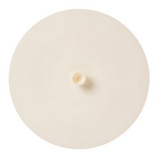 sillymann Harmony鉑金矽膠多功能鍋蓋 WSK3431, 奶油米, 10.5cm, 1入