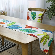 Home Flow 色彩繽紛溫馨家居室內裝飾桌旗, 30 x 180 cm, 混合顏色, 1個