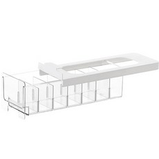 메이징초이스 파티션 투명 칸막이 속옷정리함 걸이형 7칸, 화이트, 1개