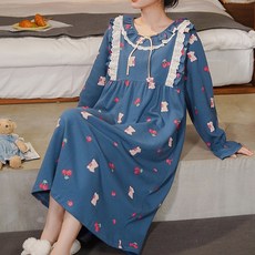 온업 여성용 데일리 원피스 잠옷 PM09