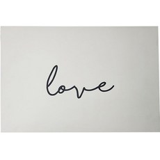 Clemence 可水洗柔軟珪藻土腳踏墊 60*40cm, 愛愛灰色