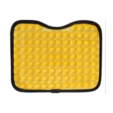 I'M TIGER 乳膠凝膠型柔軟釣魚坐墊, 淺橘色