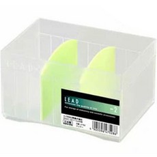 ROIMASTER 다용도 수납 정리함 리드2, 클리어, 1개