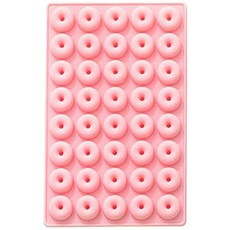 차칸쿡 미니도넛 실리콘 몰드 40구 랜덤발송, 1개