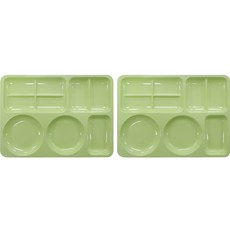 LOHJA 多用途方形餐盤, 淺綠色(705款), 1個