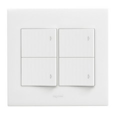 Legrand 羅格朗 Apella 雙聯 4開關, 1個