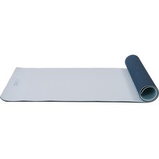 Ohgym TPE寬優質雙面瑜珈墊, 海軍+藍色, 1個