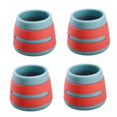 Gomingoming 防噪音保護套, 紅色 + 藍色, 4個