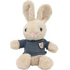 아이아라 시리즈 애착인형, 42cm, 7 파랑 니트토끼, 1개