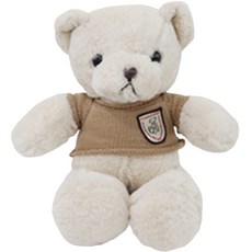 아이아라 시리즈 애착인형, 42cm, 4 베이지 니트곰, 1개
