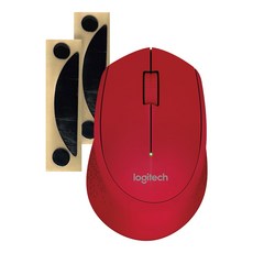 로지텍 M280 무선 마우스 MR0098 + 마우스 피트 2p 세트