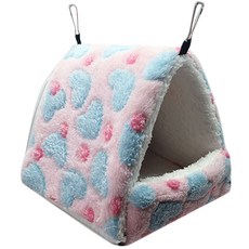 Petflow 拉鍊可分離式倉鼠屋 21 x 20 cm, 粉紅色, 1個