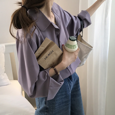 Dubeom 女款寬鬆版襯衫