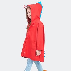 JOYMULTI 兒童款大眼睛恐龍雨衣