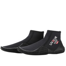 LIVBLUE Cozy 2mm 潛水靴, BLK, 260
