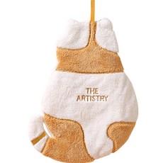 Quardi廚房浴室擦手巾 貓, 米色, 1個