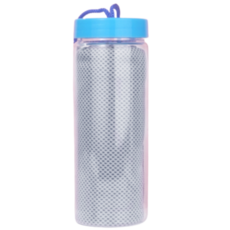 Doodle Cat 運動毛巾, 1個, 灰色