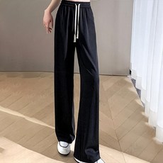 女士 Ollum 涼感鬆緊帶休閒修身長褲