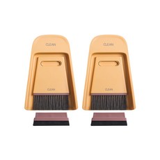 베리구즈 2in1 미니 빗자루 쓰레받기 세트, 2세트