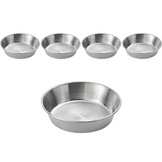 韓國製不鏽鋼餐盤, 1號(單色), 5個