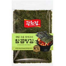 광천김 매일 구운 즉석구이 참 곱창김, 30g, 6개