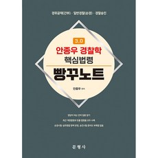 Munhyeongsa 3.0 安鍾宇 警察學 核心法令 填空筆記