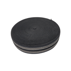 高強度彈力條 黑色 65 x 18 m, 黑色的, 1個