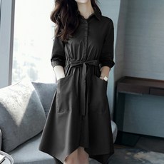 반야스토리 여성용 트렌치코트 원피스 빅사이즈 포함