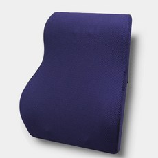 Kok kitchenware 車用減壓腰部背墊, 海軍藍, 1個